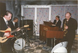 Andreas Hellkvist Hammond Quartet in Borlänge on April 22nd, 1998