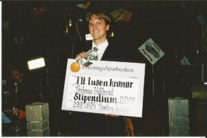 Andreas Hellkvist Hammond Quartet at Borlänge Jazzklubb on September 24th, 2001