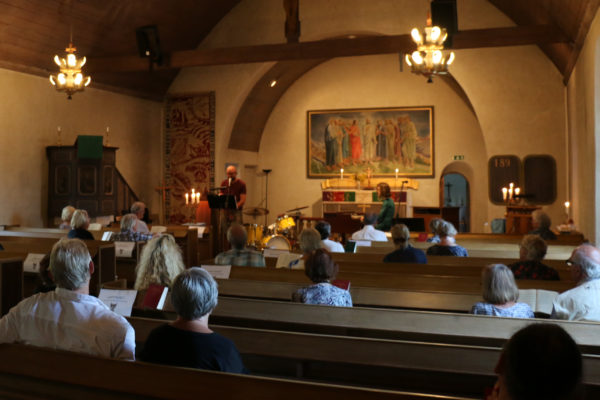 Ferlin i ord & musik i jazzton @ Hallstaviks kyrka, Hallstavik